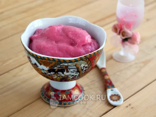 Фото готового блюда: Мусс клюквенный