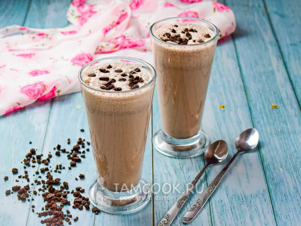 Фото блюда: Молочный коктейль с шоколадом