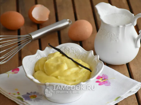 Фото готового блюда: Крем Патисьер (заварной)