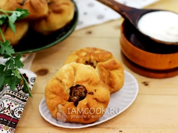 Фото готового блюда: Беляши на кефире