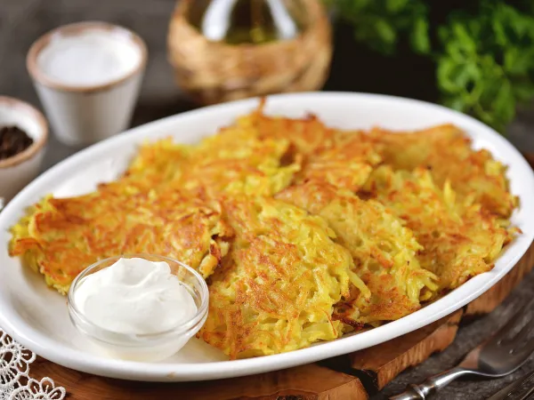 Фото блюда: Драники с рисовой мукой