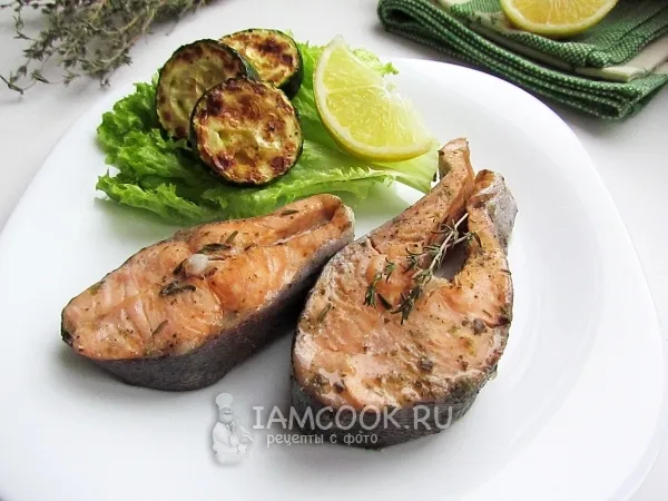 Фото блюда: Форель на пару в мультиварке