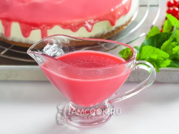 Фото блюда: Зеркальная глазурь