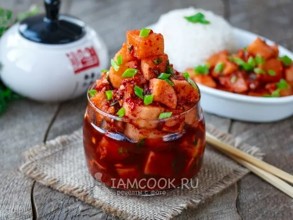 Фото блюда: Кимчи из редьки