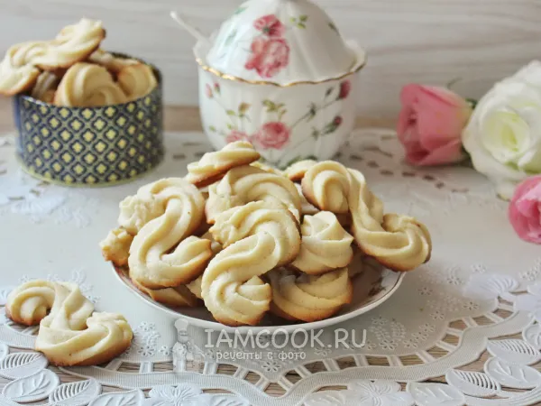 Фото готового блюда: Печенье «Глаголики»