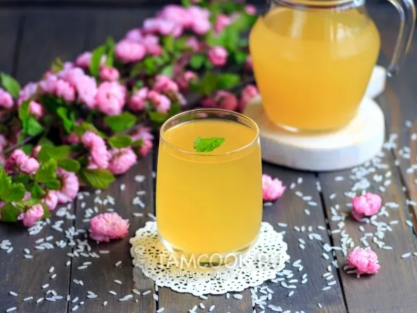 Фото блюда: Рисовый квас с изюмом