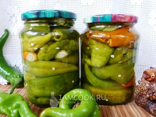 Фото готового блюда: Маринованный острый перец с медом