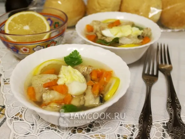 Фото готового блюда: Заливное из скумбрии