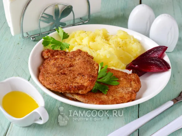 Фото блюда: Ромштекс из свинины