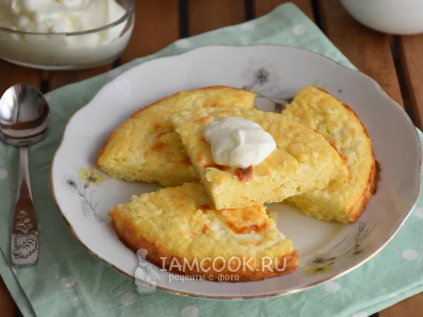 Фото блюда: Запеканка из пшена и творога