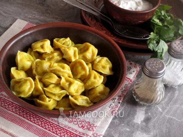 Фото блюда: Пельмени с уткой