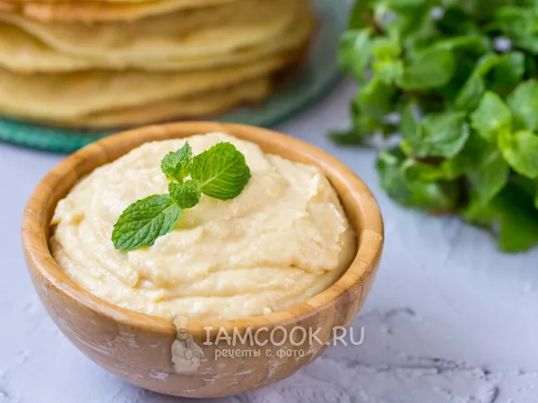 Фото блюда: Яблочный заварной крем
