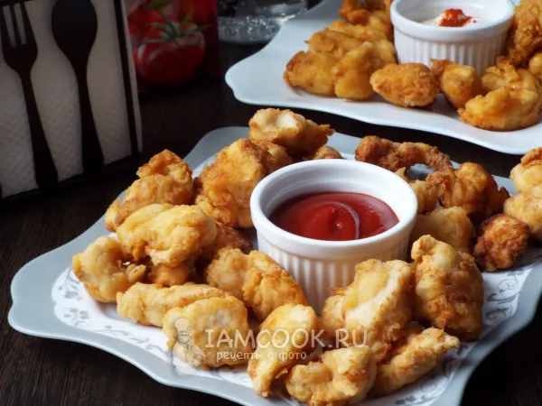 Фото готового блюда: Байтсы как в KFC