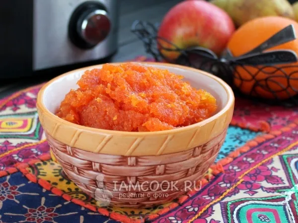 Фото готового блюда: Варенье из моркови с апельсином