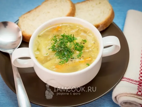 Фото готового блюда: Суп капустница