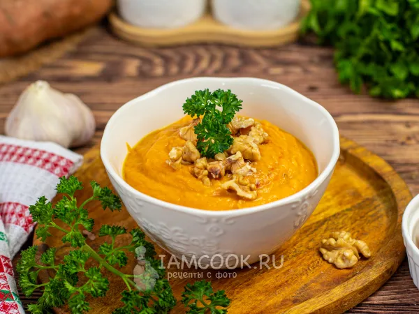 Фото готового блюда: Пюре из батата