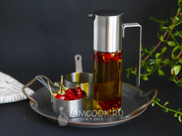 Фото блюда: Оливковое масло с перцем чили