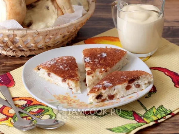 Фото готового блюда: Запеканка рисовая в мультиварке