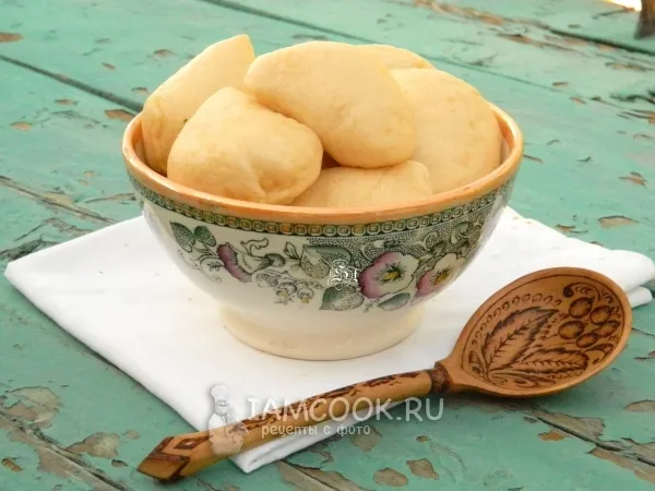 Фото готового блюда: Вареники на пару с творогом