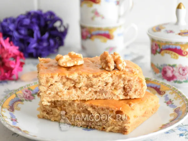 Фото готового блюда: Постные ореховые полоски