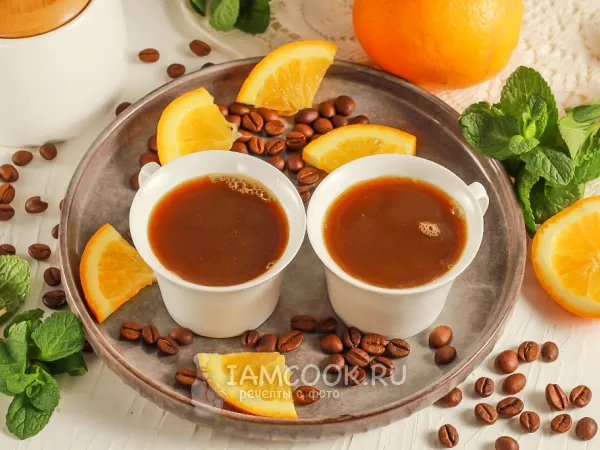 Фото блюда: Кофе с апельсином