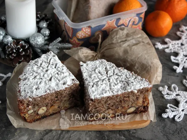 Фото блюда: Рождественский кекс в мультиварке