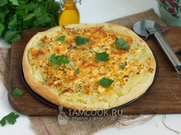 Фото блюда: Пицца с картофелем