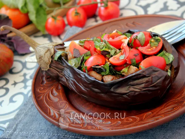 Фото блюда: Баклажан «Кумпир»