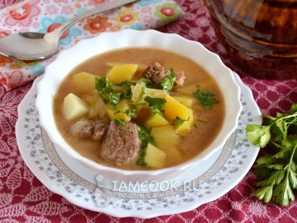 Фото блюда: Баранина в горшочках с картошкой