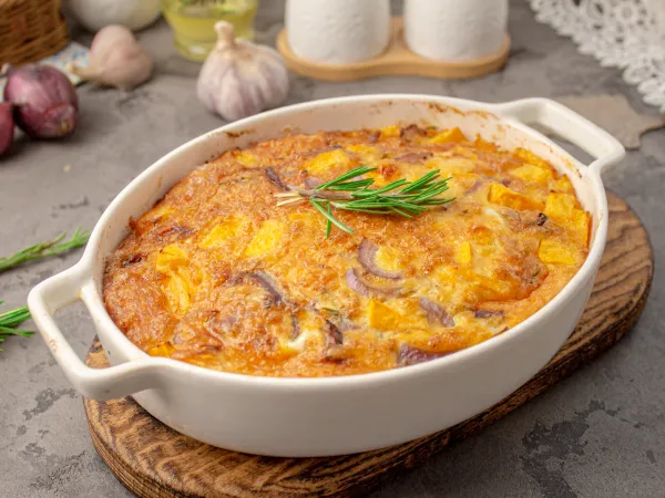 Фото блюда: Фриттата с тыквой