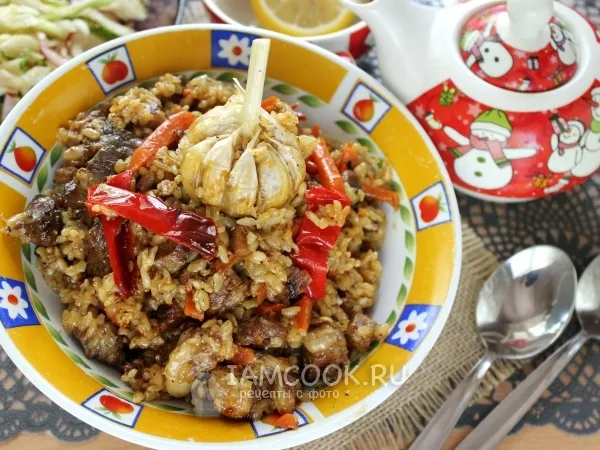 Фото готового блюда: Ферганский плов