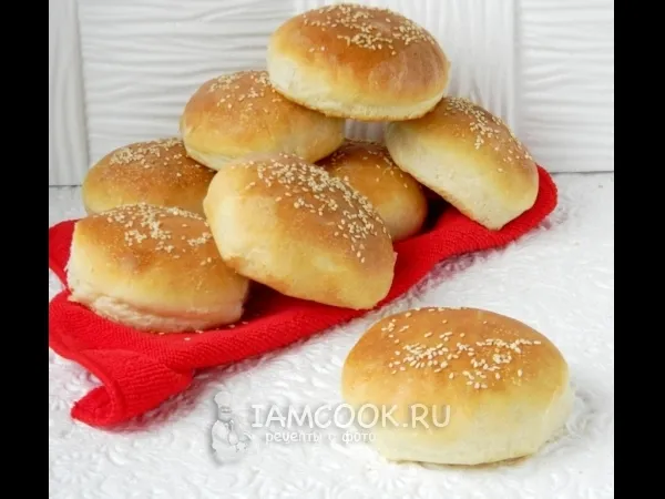 Фото блюда: Булочки для бургеров