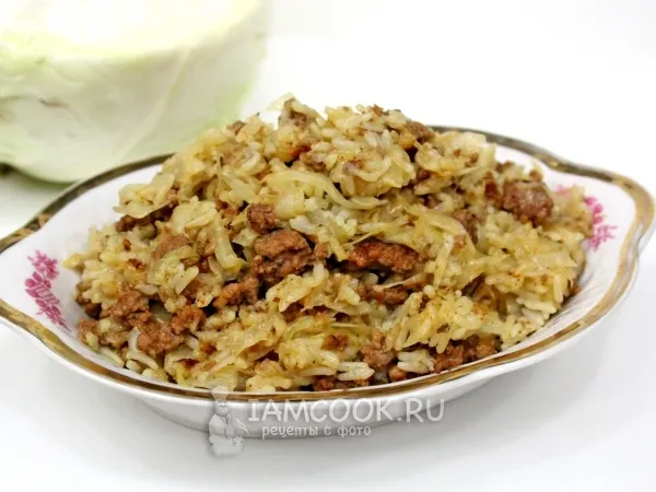 Фото готового блюда: Ленивые голубцы в мультиварке