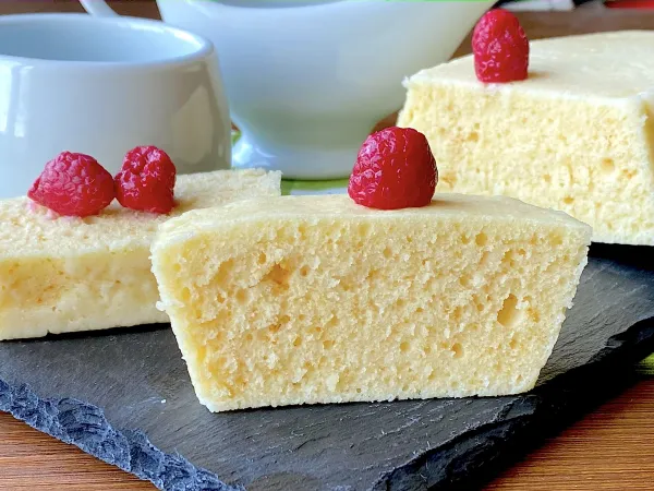 Фото блюда: ПП кекс с рисовой мукой в микроволновке