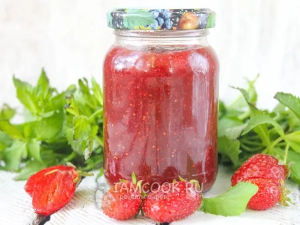 Фото блюда: Повидло из клубники на зиму