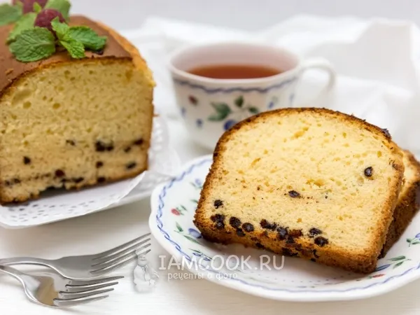 Фото блюда: Кекс на сгущенном молоке (без масла)