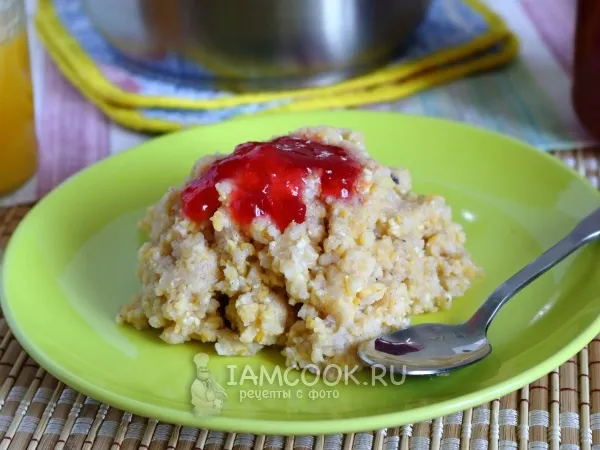 Фото блюда: Постная кукурузная каша