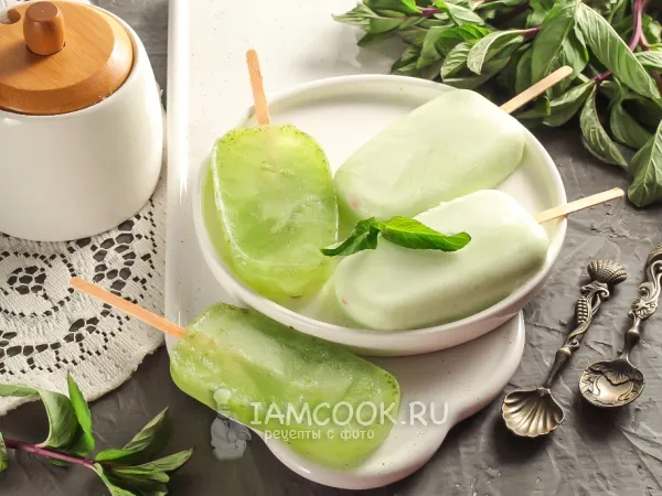 Фото блюда: Мороженое «Мохито»