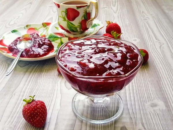 Фото блюда: Клубничный джем с агар-агаром