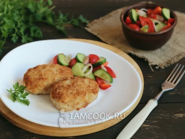 Фото готового блюда: Пожарские котлеты из Торжка