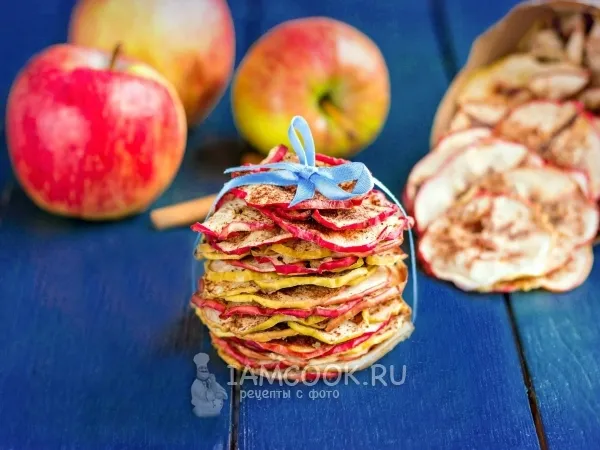 Фото блюда: Яблочные чипсы