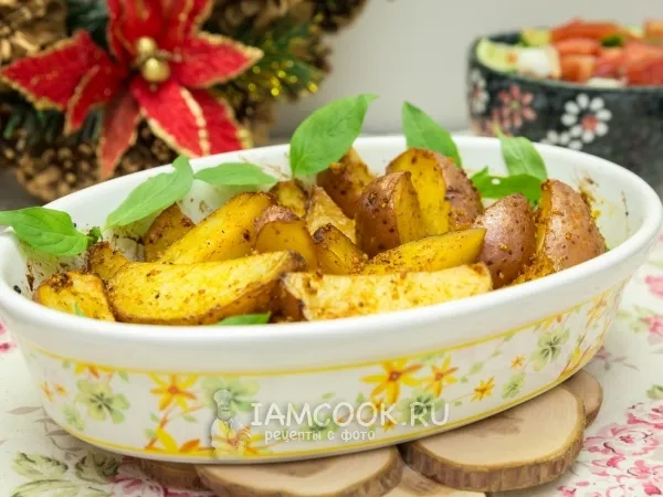 Фото блюда: Картофель, запеченный с лимонной цедрой