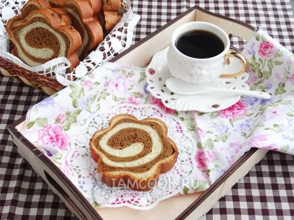 Фото готового блюда: Сдоба «Кофе с молоком»
