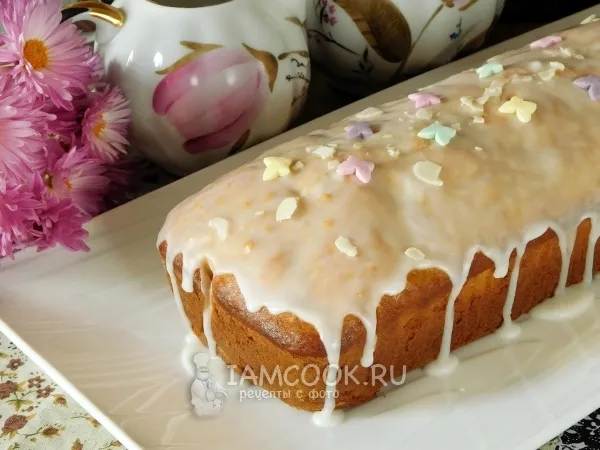 Фото готового блюда: Воздушный кекс на кефире