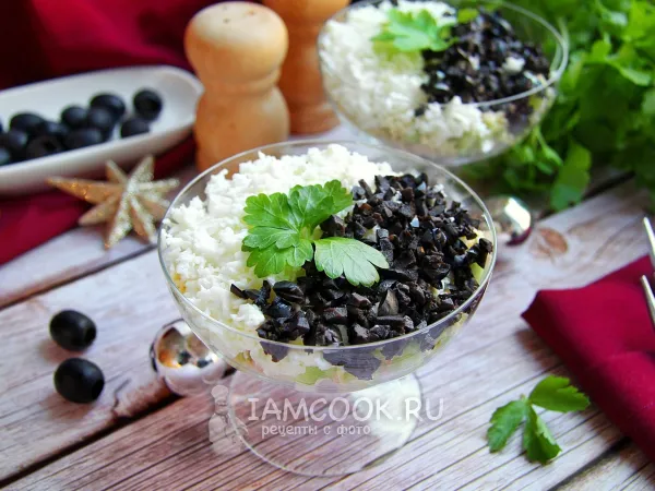 Фото блюда: Салат «День и ночь»