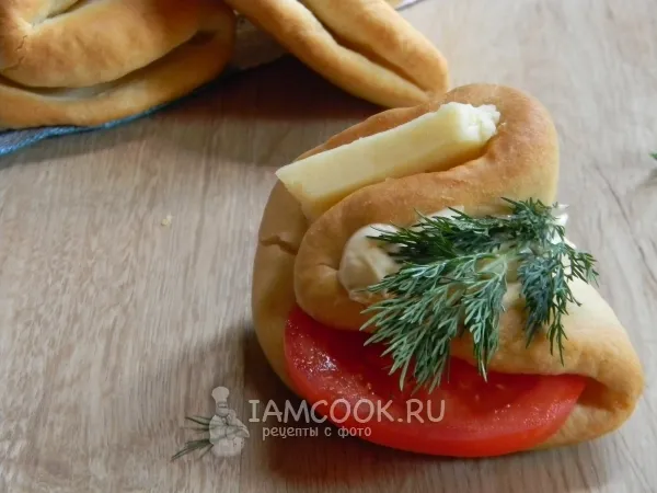 Фото блюда: Булочки-кармашки