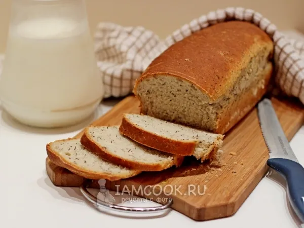 Фото готового блюда: Гречневый хлеб в духовке