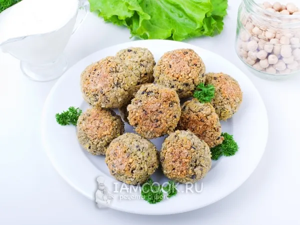 Фото блюда: Фалафель в духовке