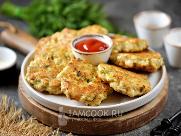 Фото блюда: Рубленые котлеты из куриной грудки с манкой