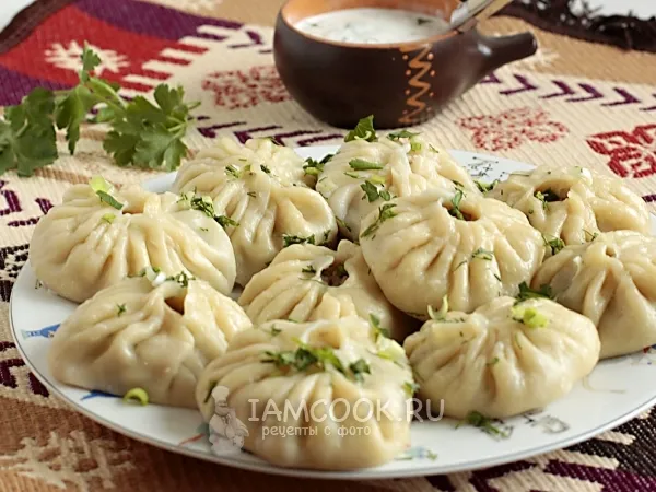 Фото готового блюда: Буузы